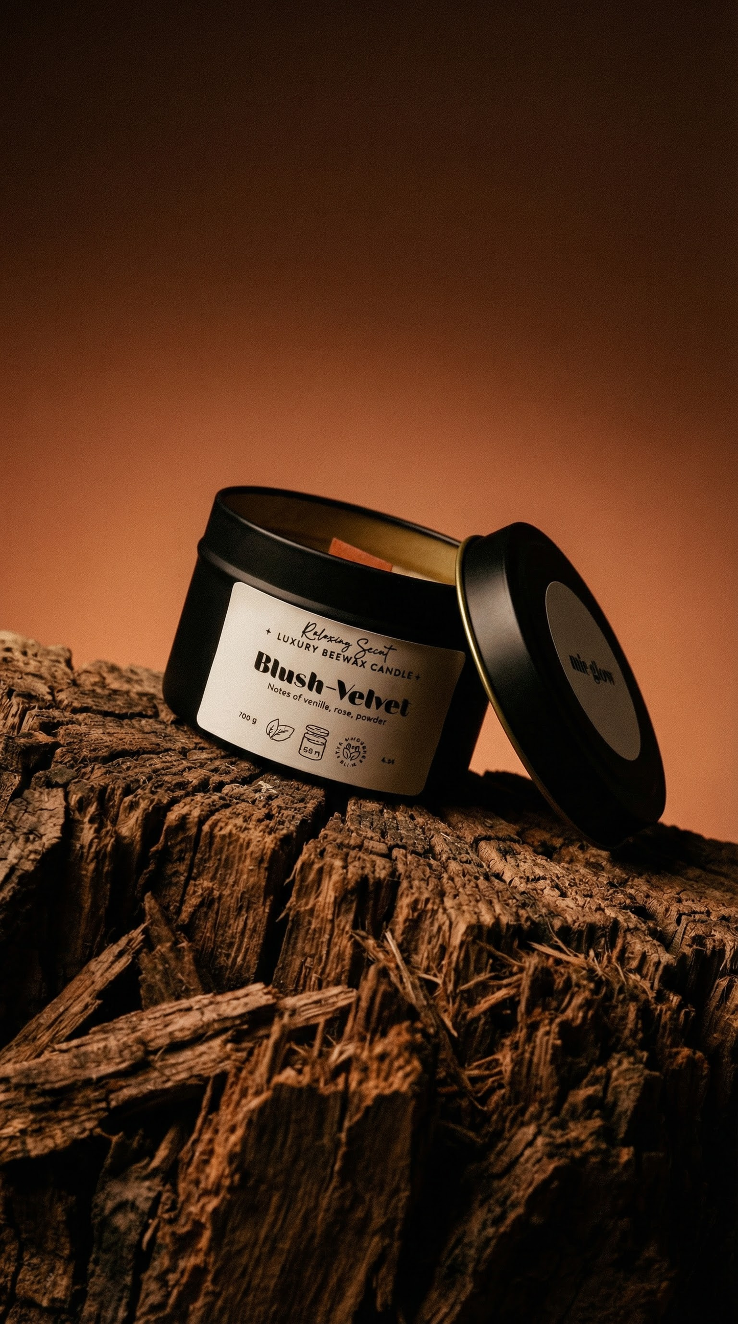 Blushed Velvet – Soy Wax Candle